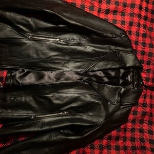Metrostyle Black Leather Jacket